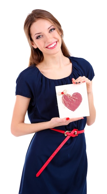 zadowolony klient z haftem